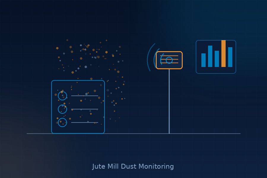 Jute mill dust monitoring